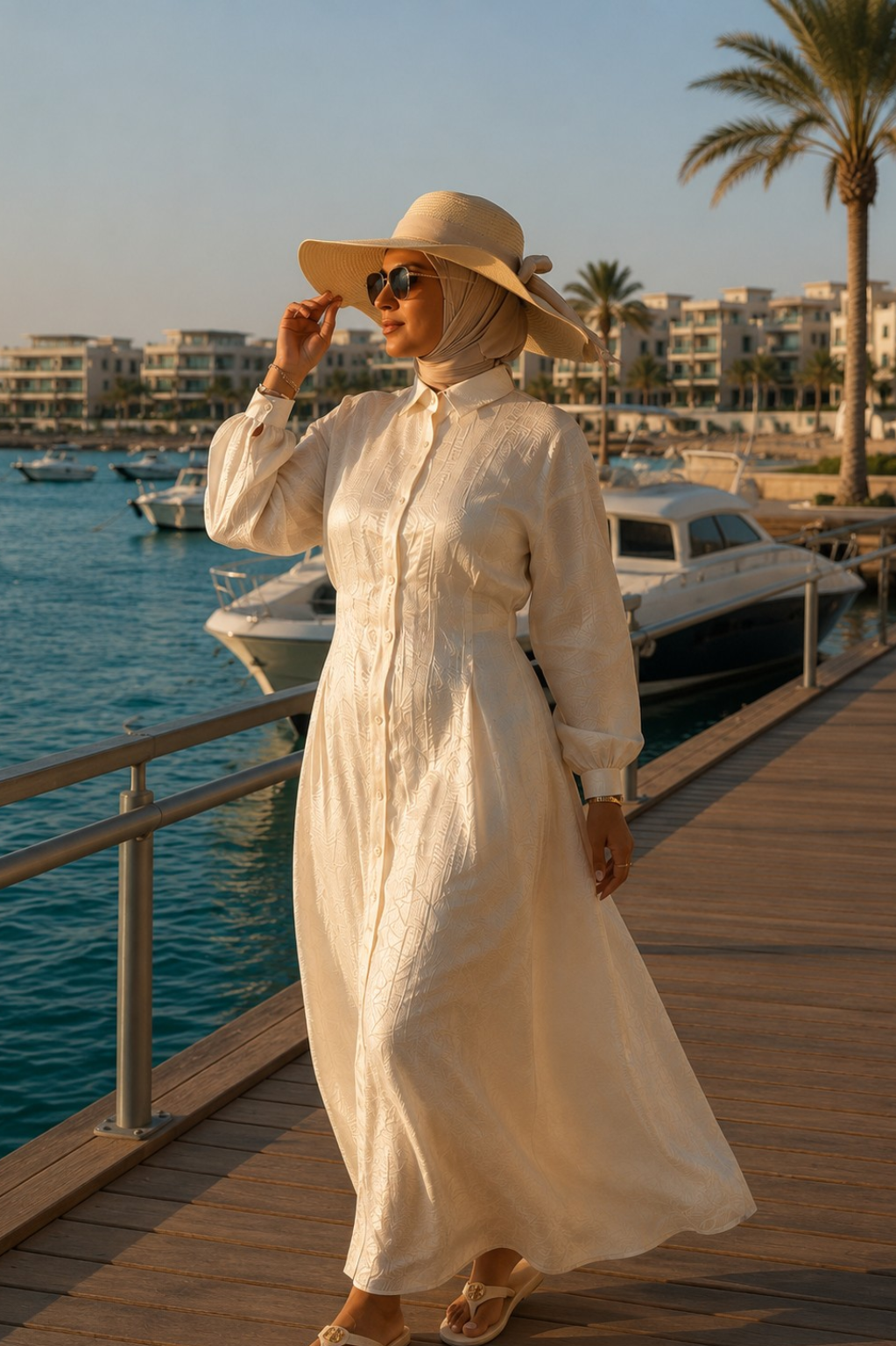 The Élan Shirt Dress – Ivory
