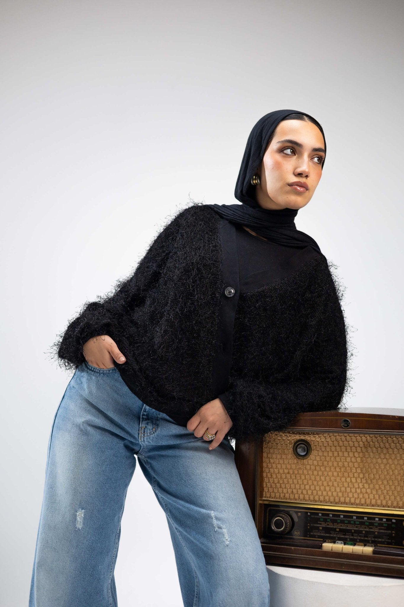 Threads Mohire Cardigan - Fatima Egy
