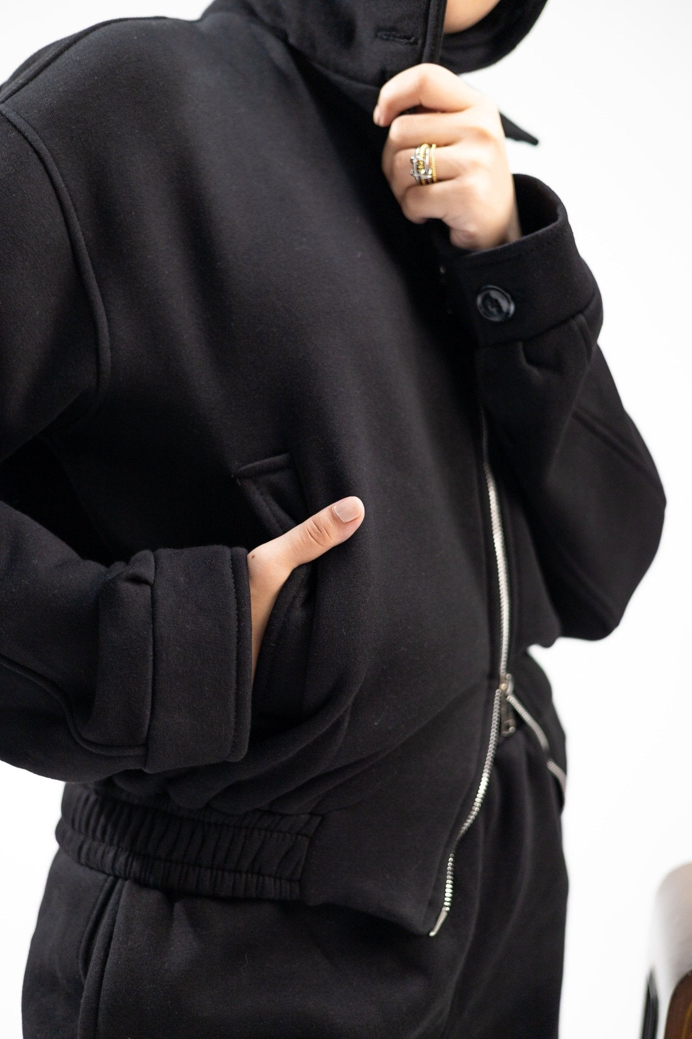 Track Suit Black - Fatima Egy