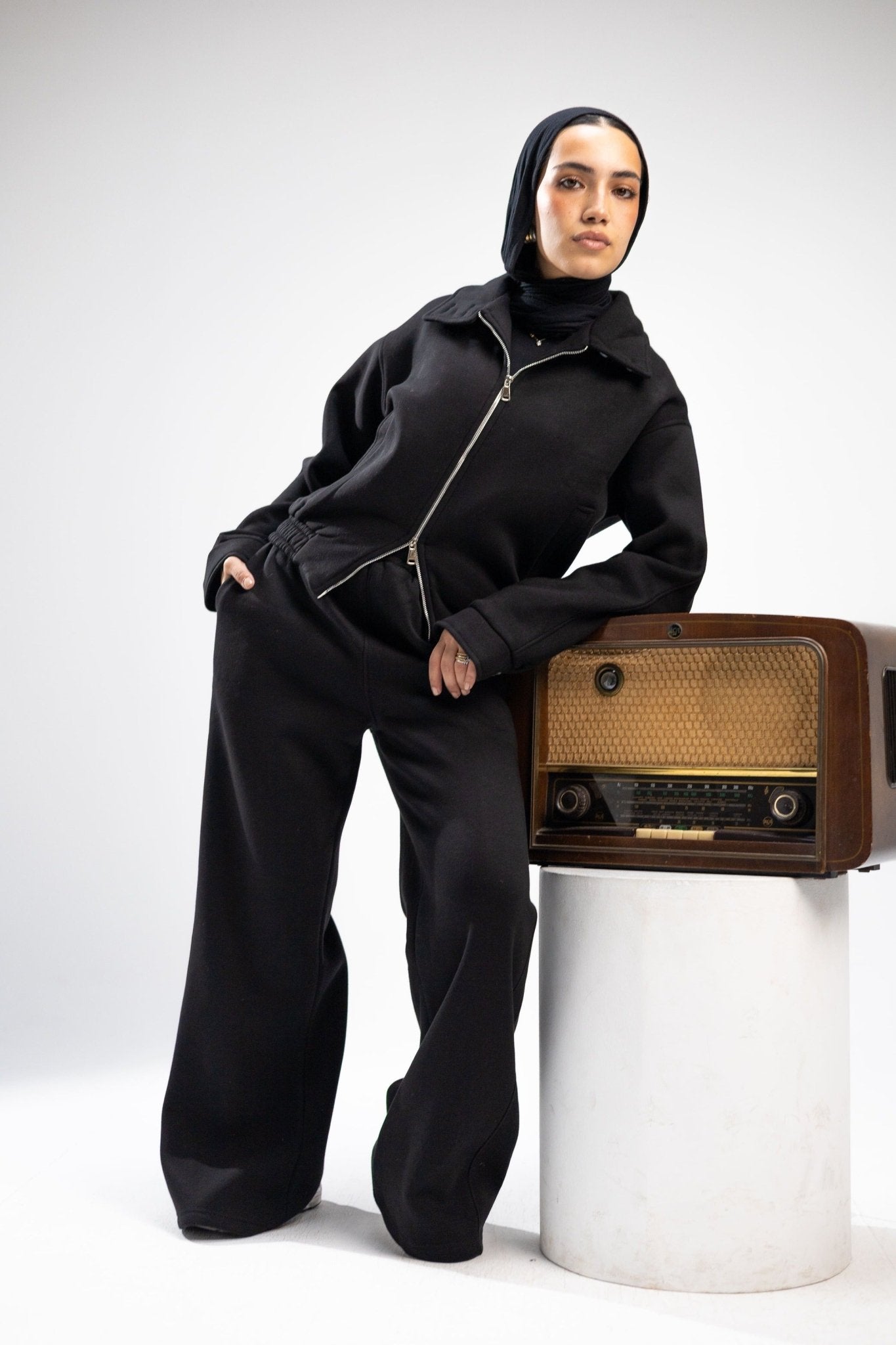 Track Suit Black - Fatima Egy
