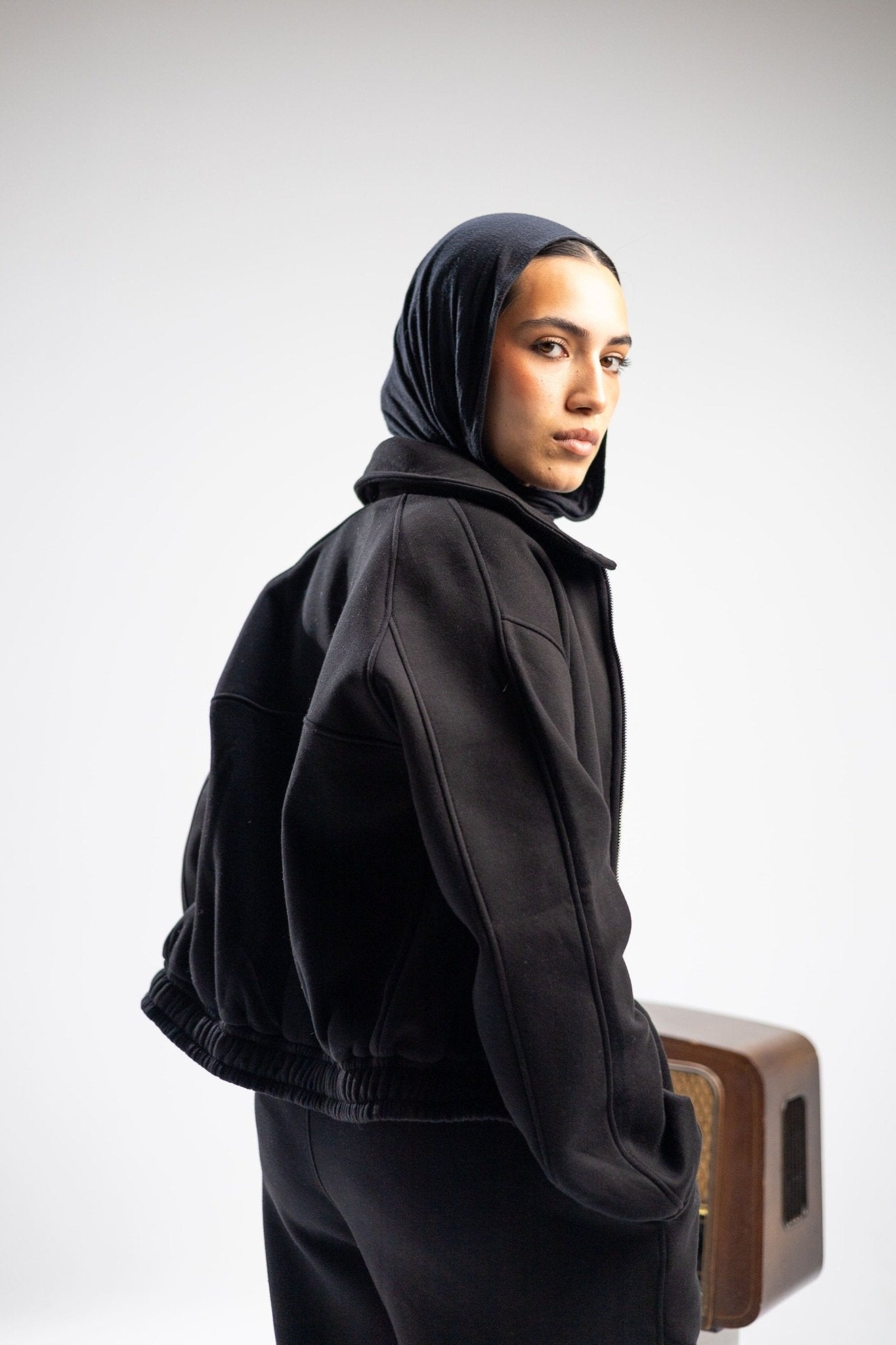 Track Suit Black - Fatima Egy