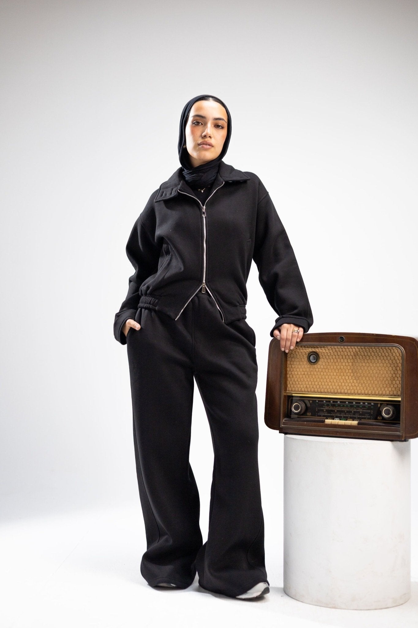 Track Suit Black - Fatima Egy