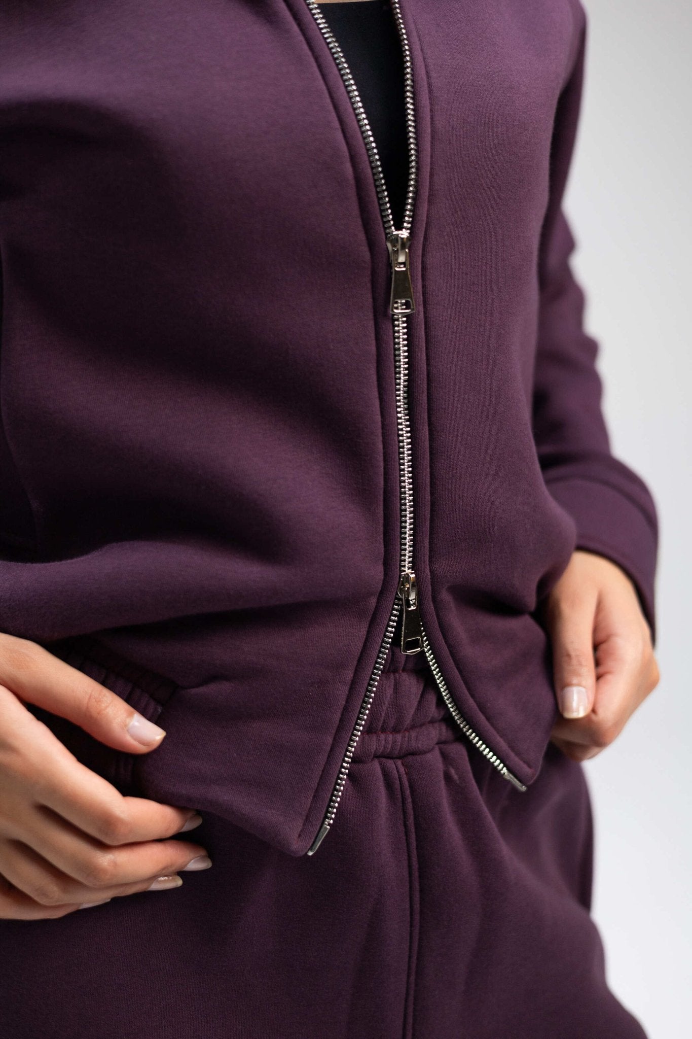 Track Suit Maroon - Fatima Egy